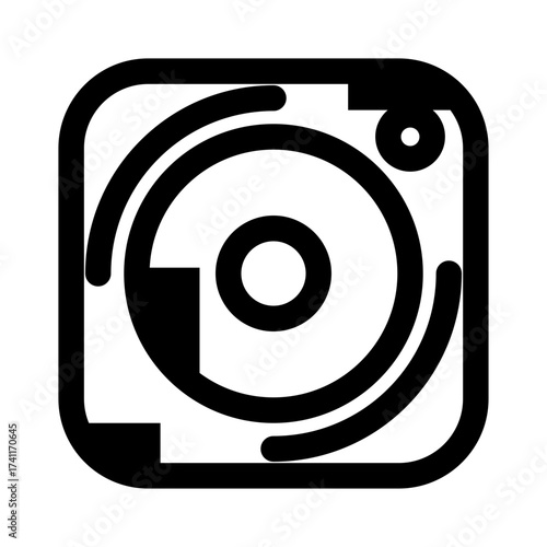 Camera lens icon