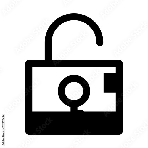 Unlock mode icon