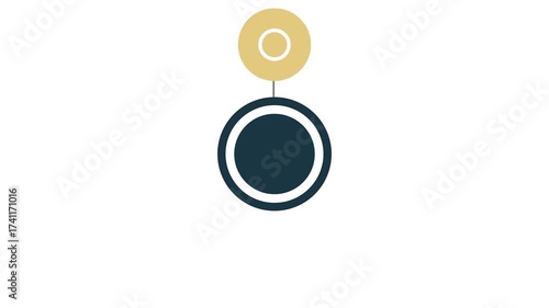 A clean 4-step motion infographic using minimalist visuals to break down workflows, streamline tasks, and effectively convey strategic processes.