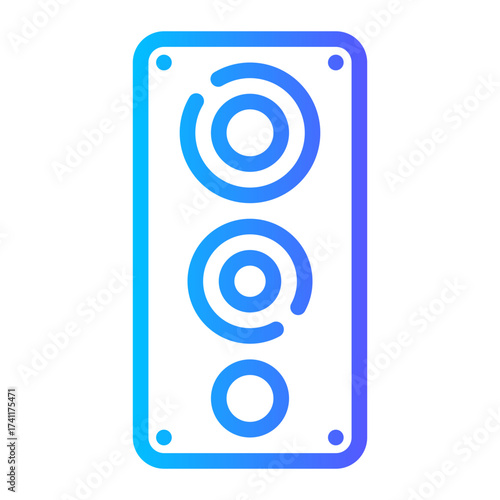 speaker gradient icon