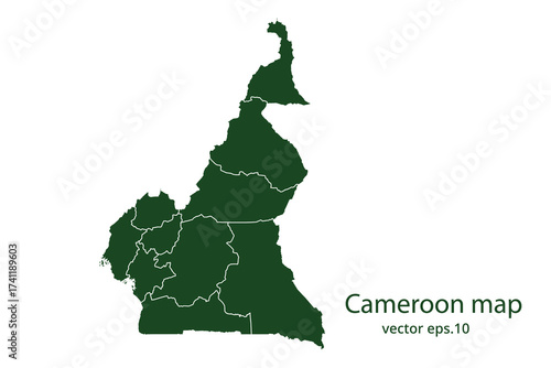 Cameroon map