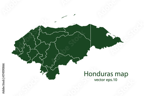 Honduras map