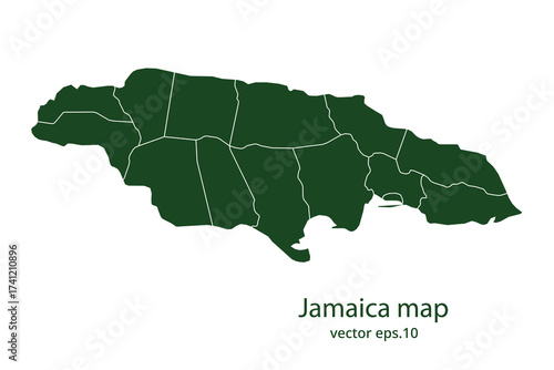 Jamaica map