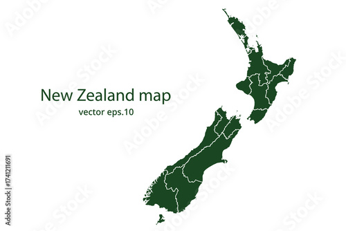 New Zealand map