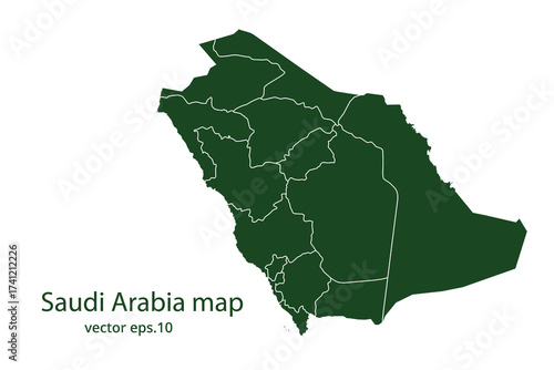 Saudi Arabia map