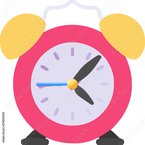 alarm clock vector illustration