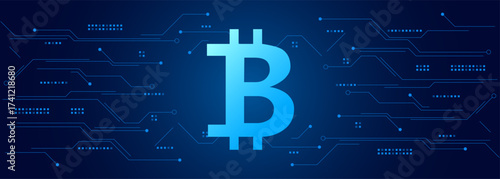 bitcoin digital currency , futuristic digital money	
