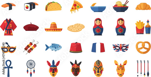 Explore global cultures with iconic food and travel destinations