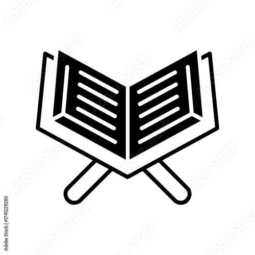 Open Quran stand