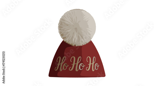 A festive holiday hat, bringing cheer to the season.