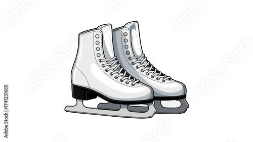 A pair of ice skates.