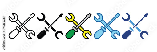 Maintenance Tools  Icon Element For Design