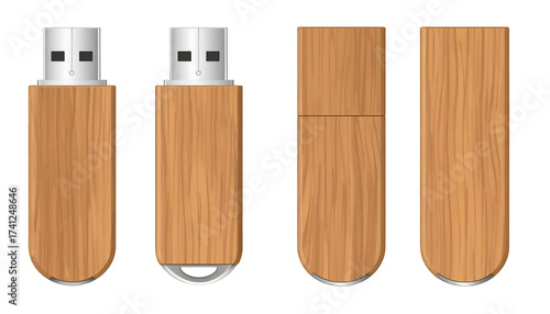 Wooden USB Drives EcoFriendly Data Storage Solutions.