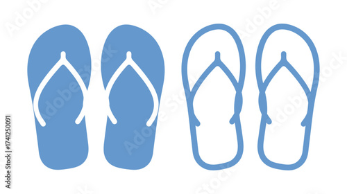 flip flop logo silhouette vector, sandal logo icon silhouette, flip flop logo clip art silhouette icon design vector illustration, and white flip flops icon logo silhouette on white background