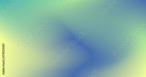 Gentle gradient texture featuring pastel blue and lime hues flowing seamlessly in a soothing abstract composition