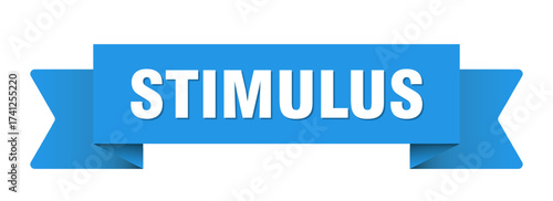 stimulus ribbon isolated on transparent background. stimulus ribbon