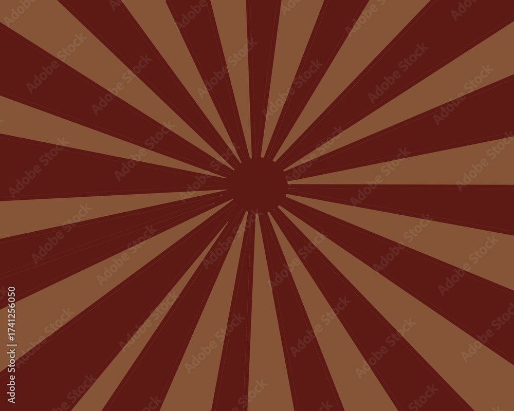 Obraz premium The sunburst pattern background consists of lines radiating from a central point. An abstract pattern for design, decoration, and art purposes.