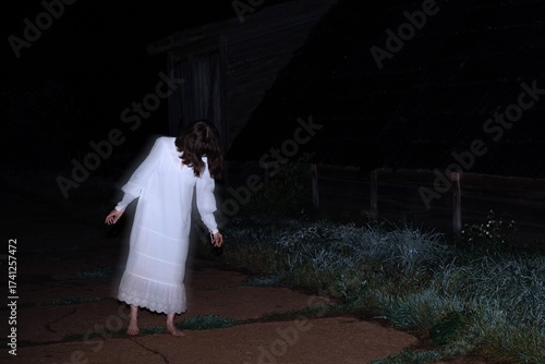 Woman ghost