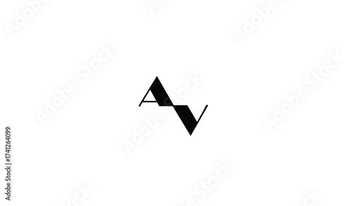 AV,VA,A,V,V,A,A,V abstract, letters, logo, monogram, style, symbols, ambitions, icons, 

