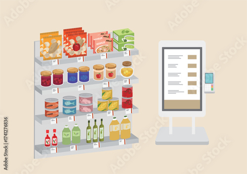 Concepts such as unmanned convenience stores, smart supermarkets,
