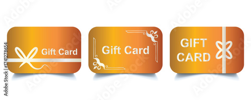 Gift card icon vector, Symbol, logo illustrations