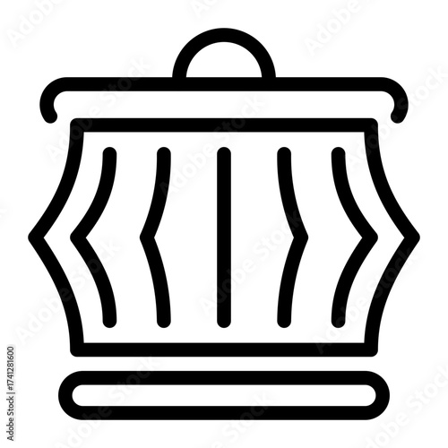 This Diwali Lantern icon is suitable for the India Culture, etc.