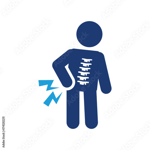 Back pain icon