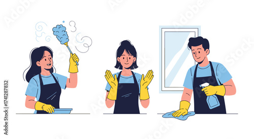 Professional cleaning services for a spotless and healthy home environment.