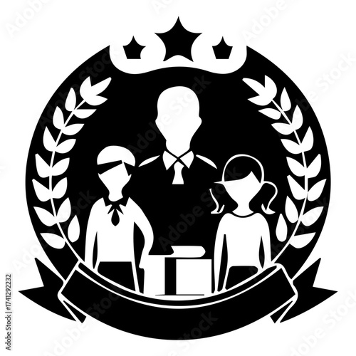Teacher and Students