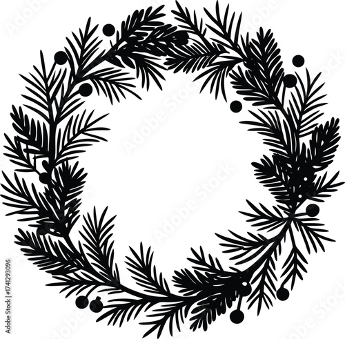 Stylized cockatoo and fish logo design within a circular outline icon