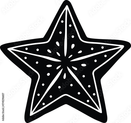 Pure black abstract background design element for artistic concepts