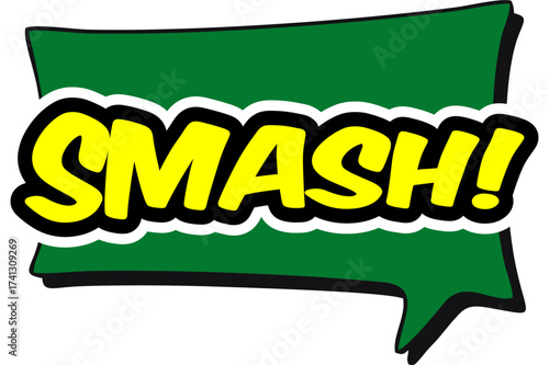 Cartoon comic sign burst clouds. Speech bubble, Smash sign expression and pop art text frames. Comics mem expressions speech, superhero book Smashlabel. Isolated vector symbols set