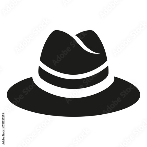 hat isolated on white background