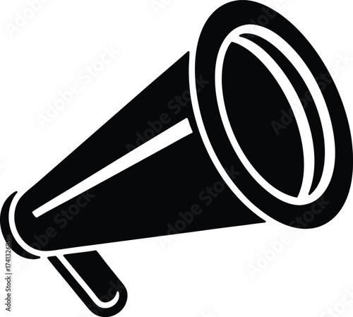 Noise maker vector icon.