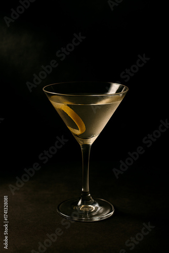 Wallpaper Mural Classic Vodka Martini with Lemon Twist Torontodigital.ca