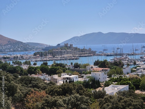 Bodrum - Turcja - wąskie uliczki miasta