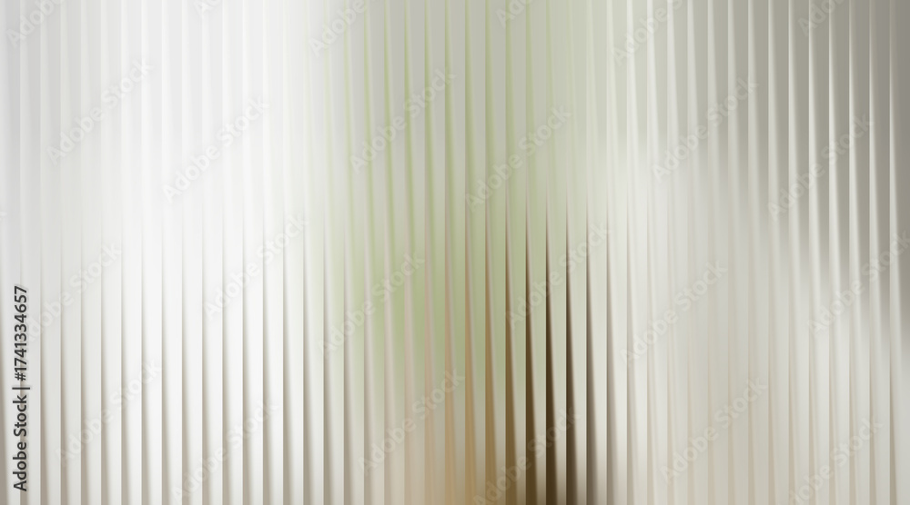 Obraz premium Abstract background with vertical ribbed pattern and light hues