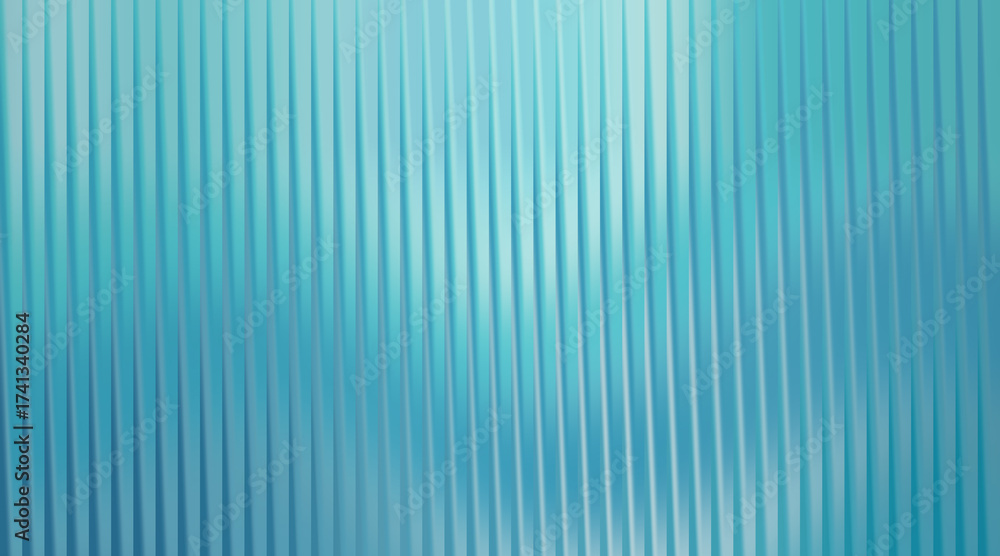 Obraz premium Abstract blue wavy vertical lines background texture