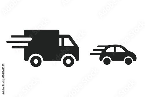 Vector chat message icon. Speech bubble symbol for comments and dialog. Black flat style graphic for website design, logo, app, UI. Communication concept illustration.