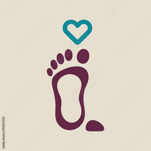 Modern International Podiatry Day flat vector illustrations with foot health, podiatry tools, foot exercises, medical cross, orthotics, and foot pain awareness icons in solid color minimal design.