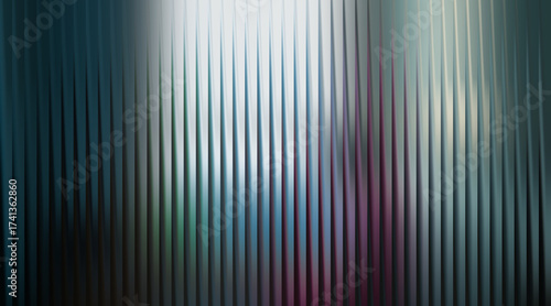 Canvas Print Abstract background with vertical lines and dark moody colors