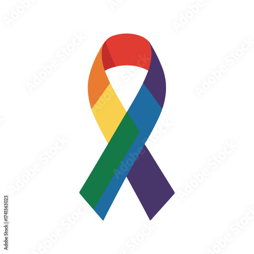 Colorful National Coming Out Day vector artwork featuring rainbow banners, heart-shaped balloons, pride symbols, diverse couples, confetti, and minimal solid color flat vector illustration