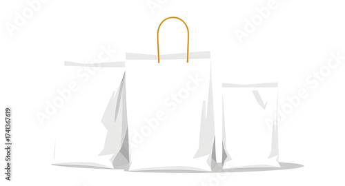eco paper bag vector, green retail bag vector, sustainable shopping bag vector, biodegradable paper bag vector, zero plastic bag vector, organic shop bag vector, refill store bag vector, farmers marke