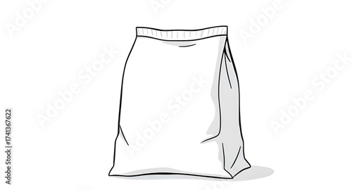 white shopping bag, paper shopping bag vector, retail carry bag, store handle bag, food takeaway bag, grocery shopping bag, eco retail bag, sustainable shopping bag, recyclable paper bag, kraft handle