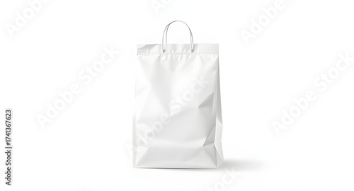 white paper sack, paper carry bag, retail carry bag, takeaway carry bag, grocery carry bag, supermarket carry bag, food carry bag, shop carry bag, boutique carry bag, gift carry bag, merchandise carry
