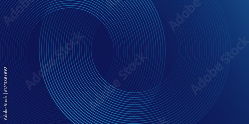 Modern Abstract blue background with glowing curved lines. simple blend nice good art texture curve