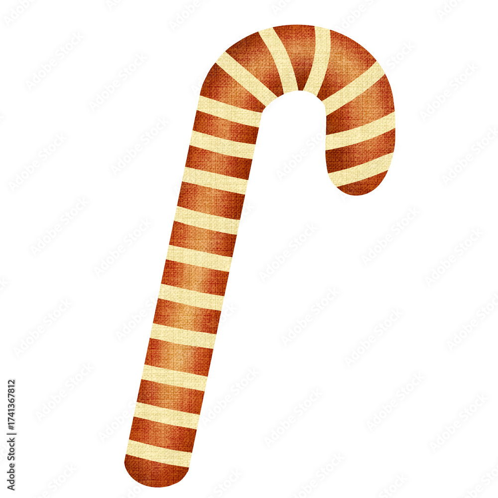 Fototapeta premium christmas candy cane
