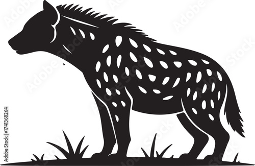 hyena vector illustration 