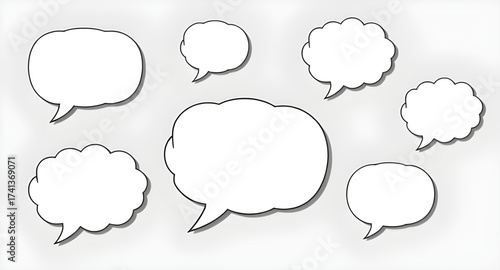 chat bubble, chatbot speech bubble, virtual assistant bubble, voice assistant bubble, smart assistant bubble, generative AI bubble, prompt speech bubble, ChatGPT style bubble, text generation bubble, 