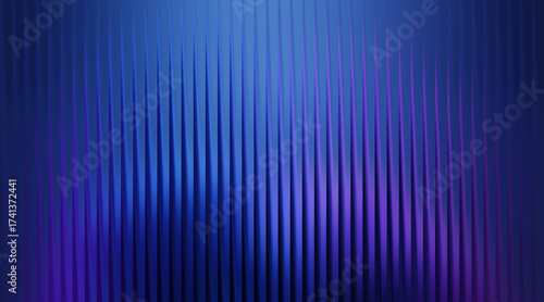 Abstract blue and purple background with vertical lines